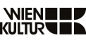 Schwarzer Schriftzug der Wien Kutlur
